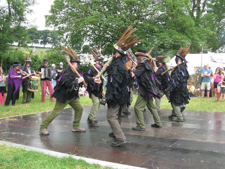Grimspound Morris, Priddy Folk Festival, Saturday 10th July 2010